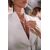 Лариат из жемчуга 6-7мм с кистями из шпинели, белое золото