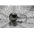 Кольцо в белом золоте с бриллиантами и жемчужиной Таити 11,9 мм